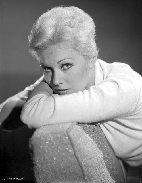 Kim Novak Lying on Bench Portrait Photo Print - Item # VARCEL686485