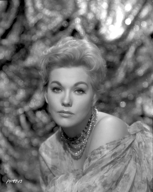 Portrait of Kim Novak Black and White Photo Print - Item # VARCEL686491