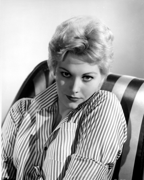 Kim Novak in a striped shirt Photo Print - Item # VARCEL686551