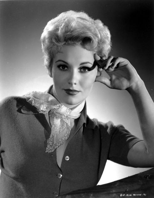 Kim Novak wearing a scarf Photo Print - Item # VARCEL686560
