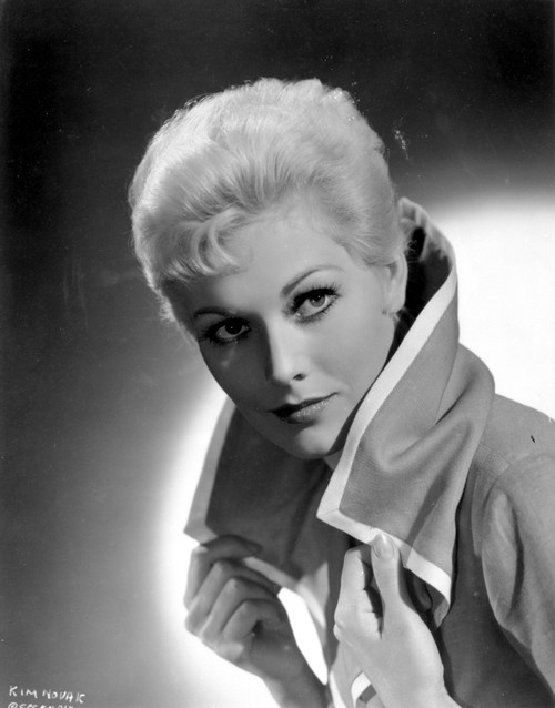 Kim Novak with a high collar Photo Print - Item # VARCEL686561