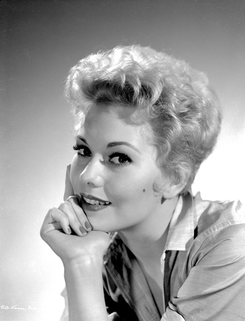Kim Novak Curly Hairdo Portrait Photo Print - Item # VARCEL686591