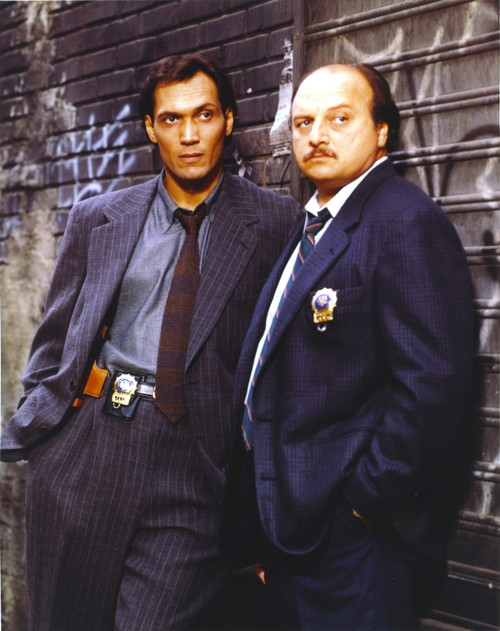 NYPD Blue standing Posed in Tuxedo with Badge Photo Print - Item # VARCEL686609