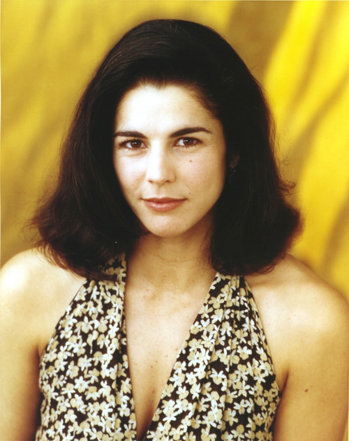 NYPD Blue Portrait in Black Floral Top Photo Print - Item # VARCEL686613