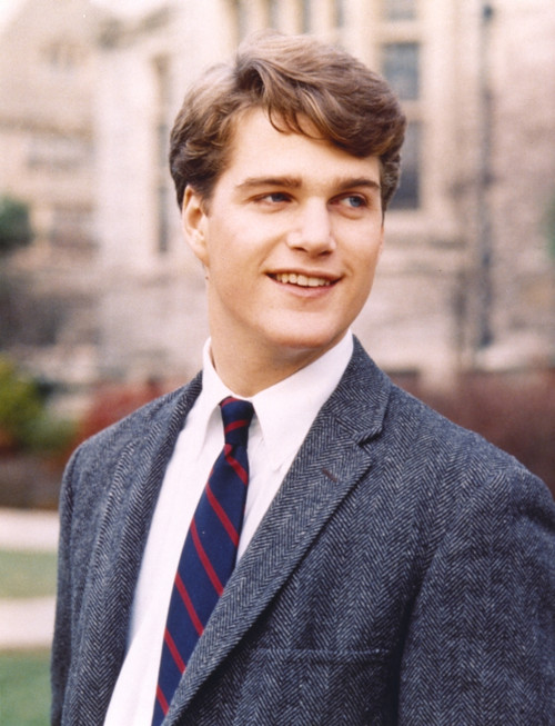 Chris O'Donnell in Fur Formal Outfit With Necktie Portrait Photo Print - Item # VARCEL686632