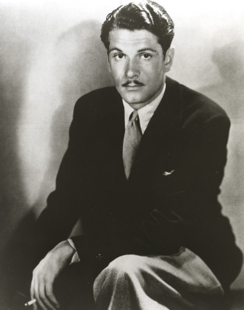 Laurence Olivier with a moustache Photo Print