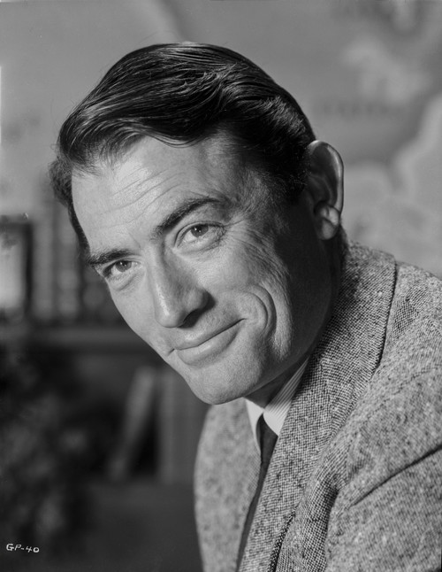Gregory Peck Classic Close Up Portrait Photo Print - Item # VARCEL686836
