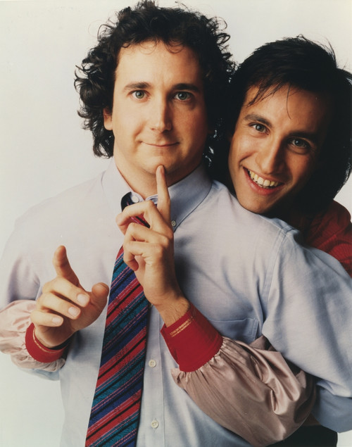 Perfect Strangers in Formal Long Sleeves with Tie Portrait with White Background Photo Print - Item # VARCEL686859