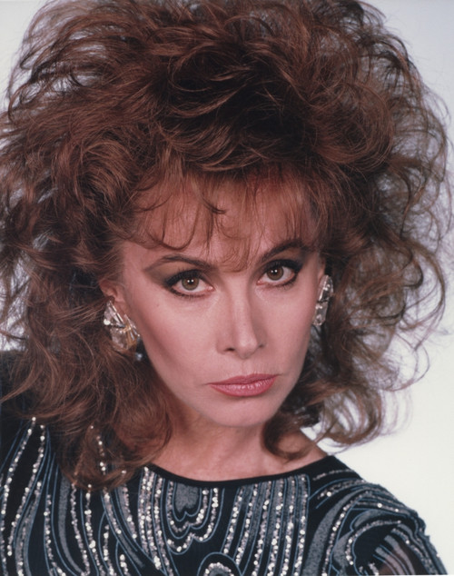 Stefanie Powers Looking Serious in Close Up Portrait Photo Print - Item # VARCEL686923