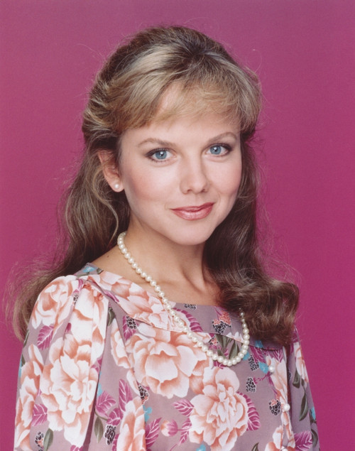 Linda Purl Portrait in Floral Dress Photo Print - Item # VARCEL686988