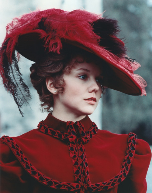 Linda Purl Portrait in Red Feathered Hat Photo Print - Item # VARCEL686989