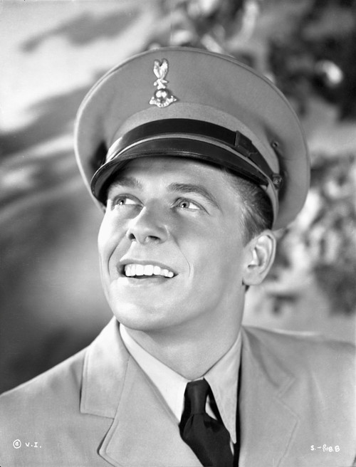 Ronald Reagan Looking Upwards in Military Formal Uniform Photo Print - Item # VARCEL687041