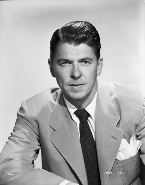 Ronald Reagan Posed in Suit and Tie Photo Print - Item # VARCEL687040