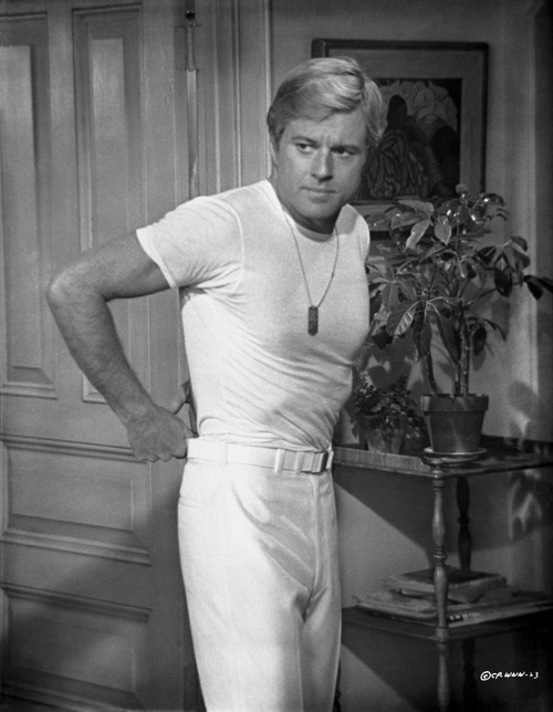 Robert Redford in White Shirt Photo Print - Item # VARCEL687062