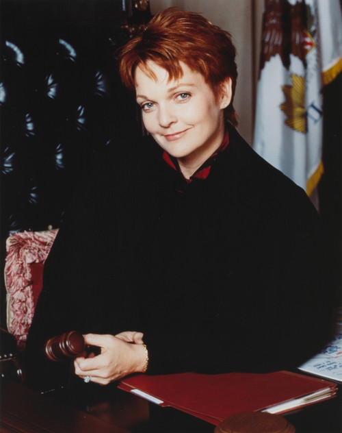 Pamela Reed Portrait in Black Toga Photo Print - Item # VARCEL687077