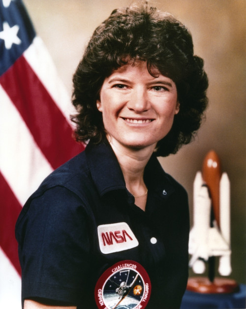 Sally Ride Close Up Portrait Photo Print - Item # VARCEL687097