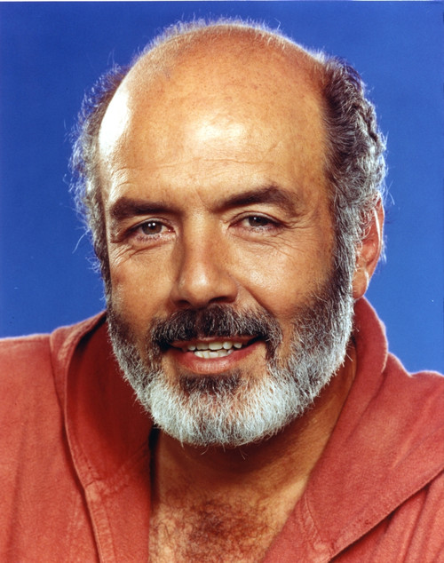 Pernell Roberts smiling in Close Up Portrait with Blue Background Photo Print - Item # VARCEL687150