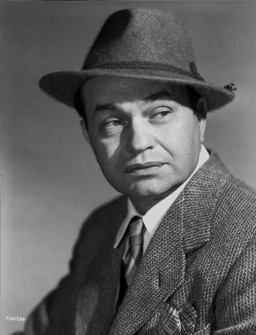 Edward Robinson Portrait in Classic with Hat Photo Print - Item # VARCEL687165