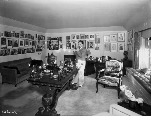 Edward Robinson Posed in Classic Picture Photo Print - Item # VARCEL687175