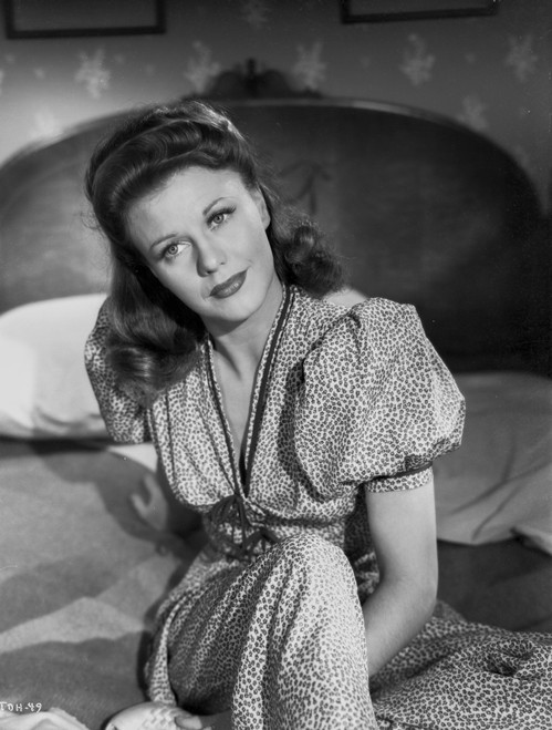 Ginger Rogers Posed wearing Gown Photo Print - Item # VARCEL687192