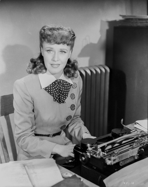Ginger Rogers Curly Hair, Red lipstick as Typist Photo Print - Item # VARCEL687209