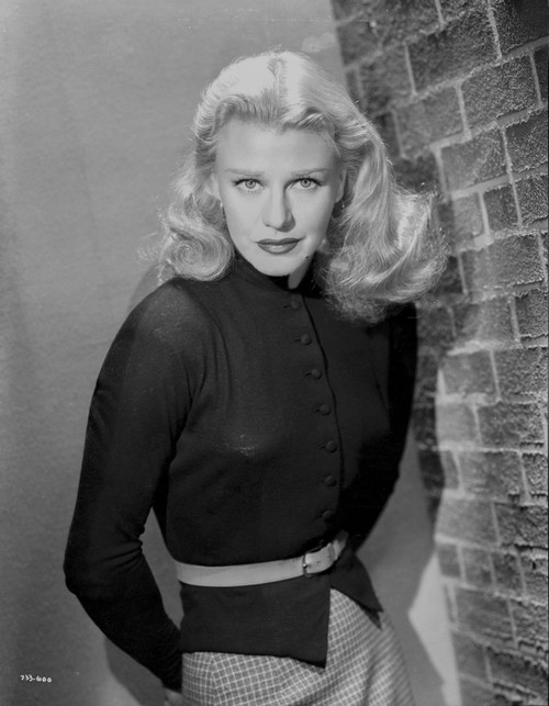Ginger Rogers Posed wearing Black Dress Photo Print - Item # VARCEL687228