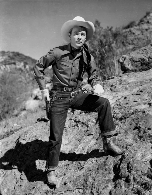 Roy Rogers Posed on a Hill Photo Print - Item # VARCEL687256
