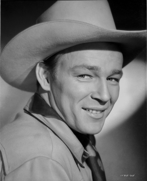 Roy Rogers smiling with Cowboy Hat Photo Print - Item # VARCEL687287