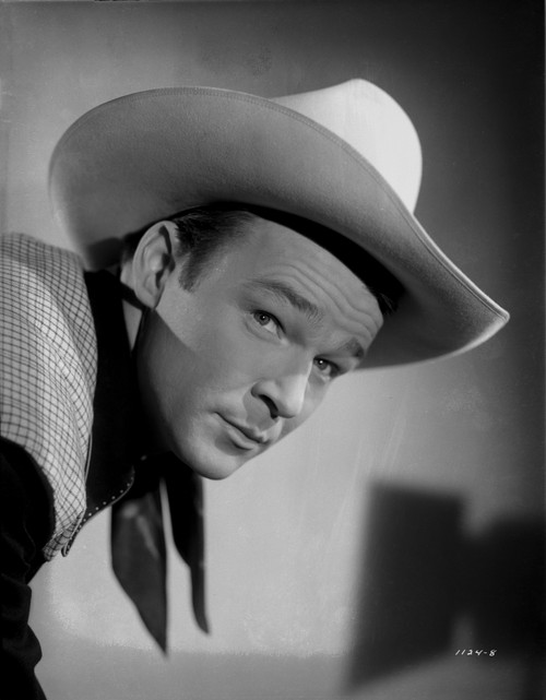 Roy Rogers Posed with Western Hat Photo Print - Item # VARCEL687292