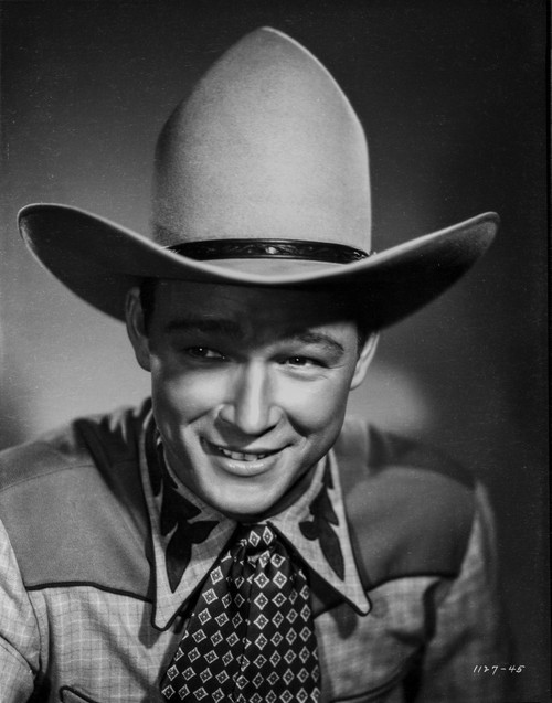 Roy Rogers posed in Portrait with Cowboy Hat Photo Print - Item # VARCEL687308
