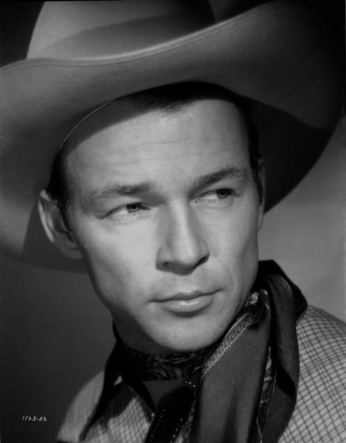 Roy Rogers posed in Portrait with Cowboy Hat Photo Print - Item # VARCEL687307