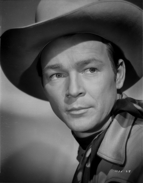Roy Rogers in Cowboy Hat Headshot Portrait Photo Print - Item # VARCEL687311