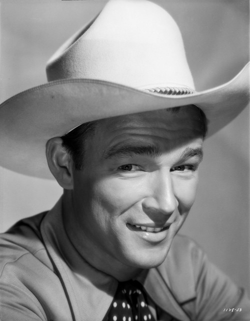 Roy Rogers smiling in Cowboy Costume Photo Print - Item # VARCEL687316