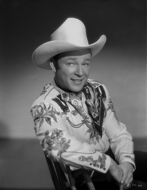 Roy Rogers Seated in Cowboy Outfit Photo Print - Item # VARCEL687340