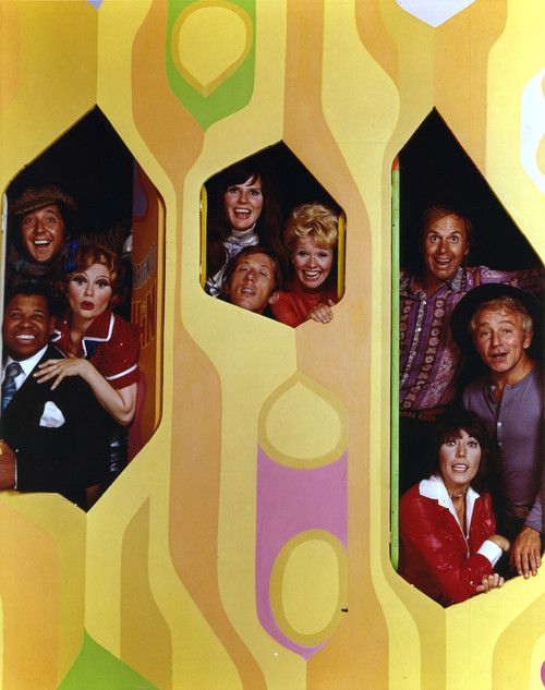 Rowan & Martin Cast smiling in Portrait Photo Print - Item # VARCEL687380
