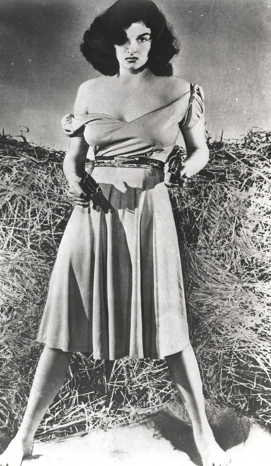 Jane Russell holding revolvers Photo Print - Item # VARCEL687430