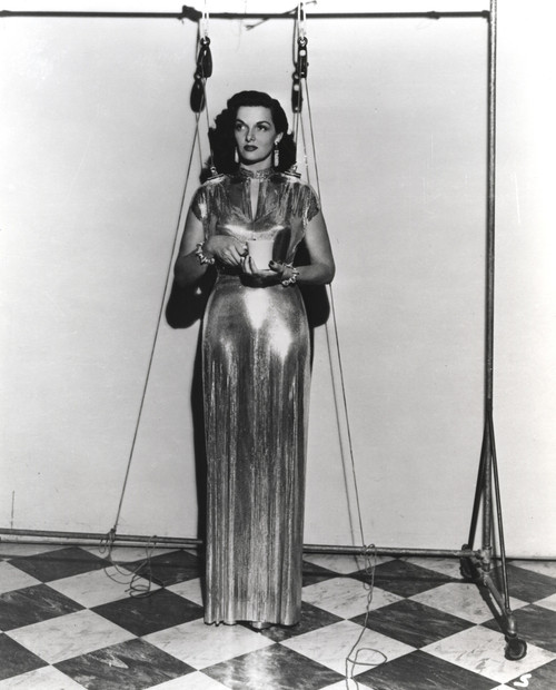 Jane Russell in a silk dress Photo Print - Item # VARCEL687474