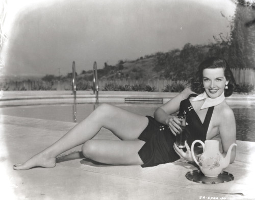 Jane Russell Posed in Mini Skirt Photo Print - Item # VARCEL687534