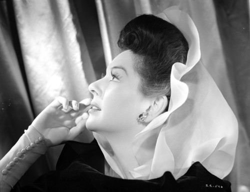 Rosalind Russell Looking Sideways in Portrait Photo Print - Item # VARCEL687583