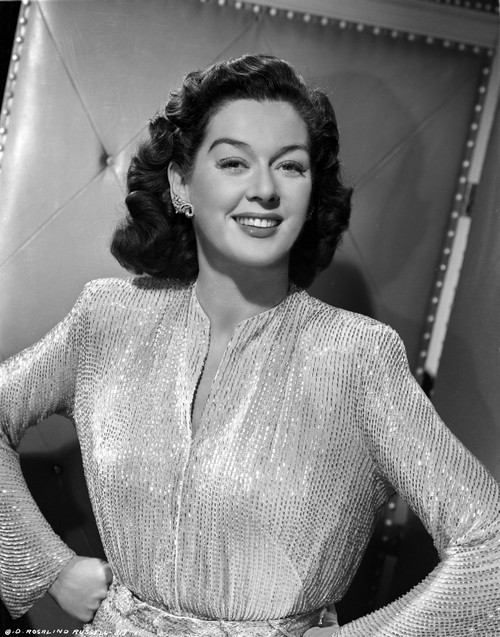Rosalind Russell smiling with Hands on Hips Photo Print - Item # VARCEL687589