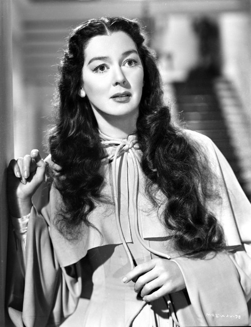 Rosalind Russell wearing a Muffler Photo Print - Item # VARCEL687592