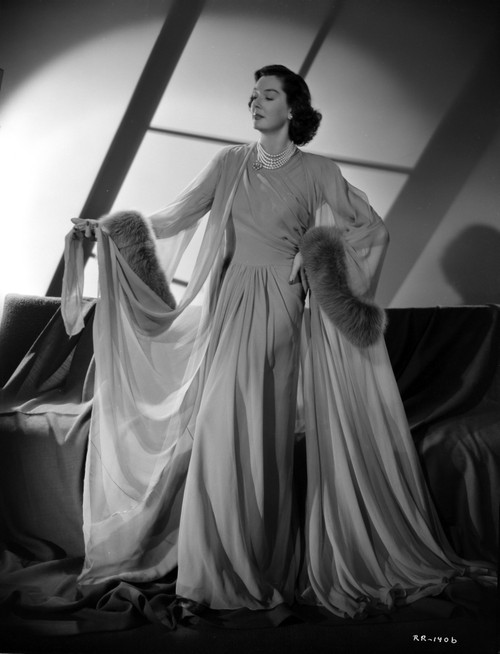 Rosalind Russell Posed in Gown Photo Print - Item # VARCEL687608