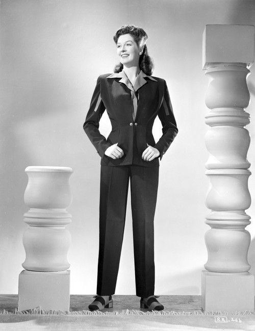 Rosalind Russell Poses Happily in Portrait Photo Print - Item # VARCEL687620