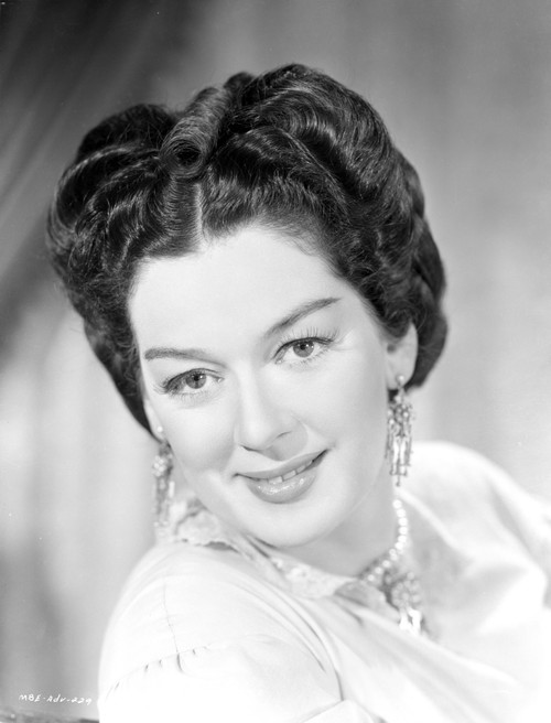 Rosalind Russell smiling in Portrait Photo Print - Item # VARCEL687646