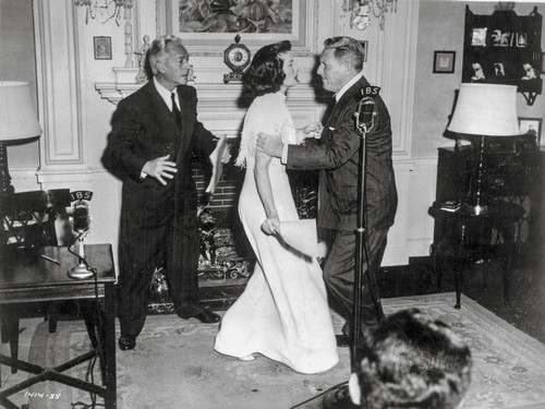 State Of The Union Man and Woman Arguing Scene Excerpt from Film in Black and White Photo Print - Item # VARCEL687670