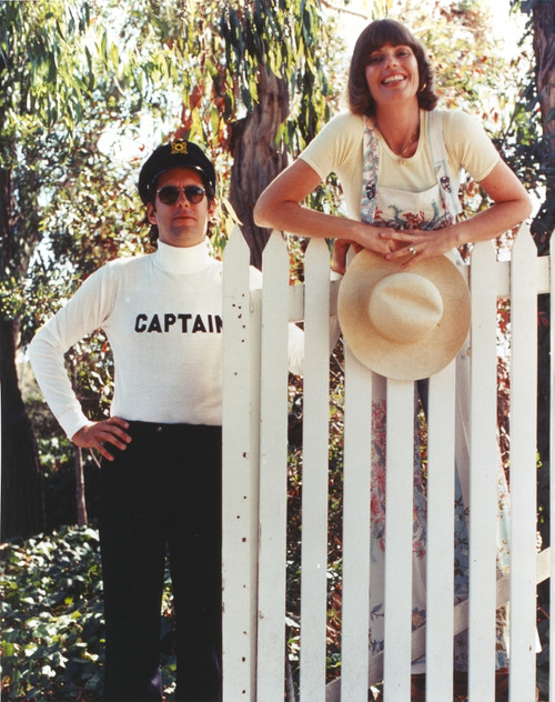 Captain & Tennille in Red Background Red Background Photo Print - Item # VARCEL687778