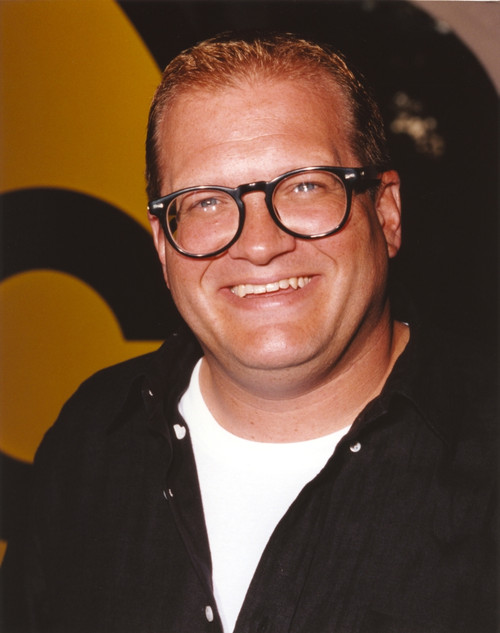 Drew Carey smiling in Black Coat Portrait Photo Print - Item # VARCEL687794