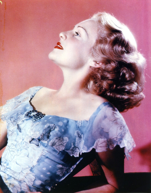 Madeleine Carroll Posed in Dress Portrait Photo Print - Item # VARCEL687944