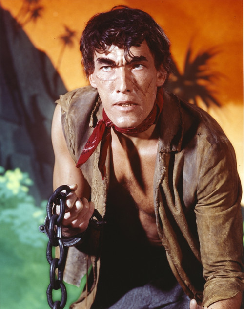 Ted Cassidy Posed in Brown Leather Jacket Photo Print - Item # VARCEL687995