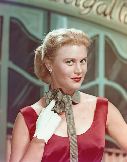 Joan Caulfield Posed in Red Dress Photo Print - Item # VARCEL688002